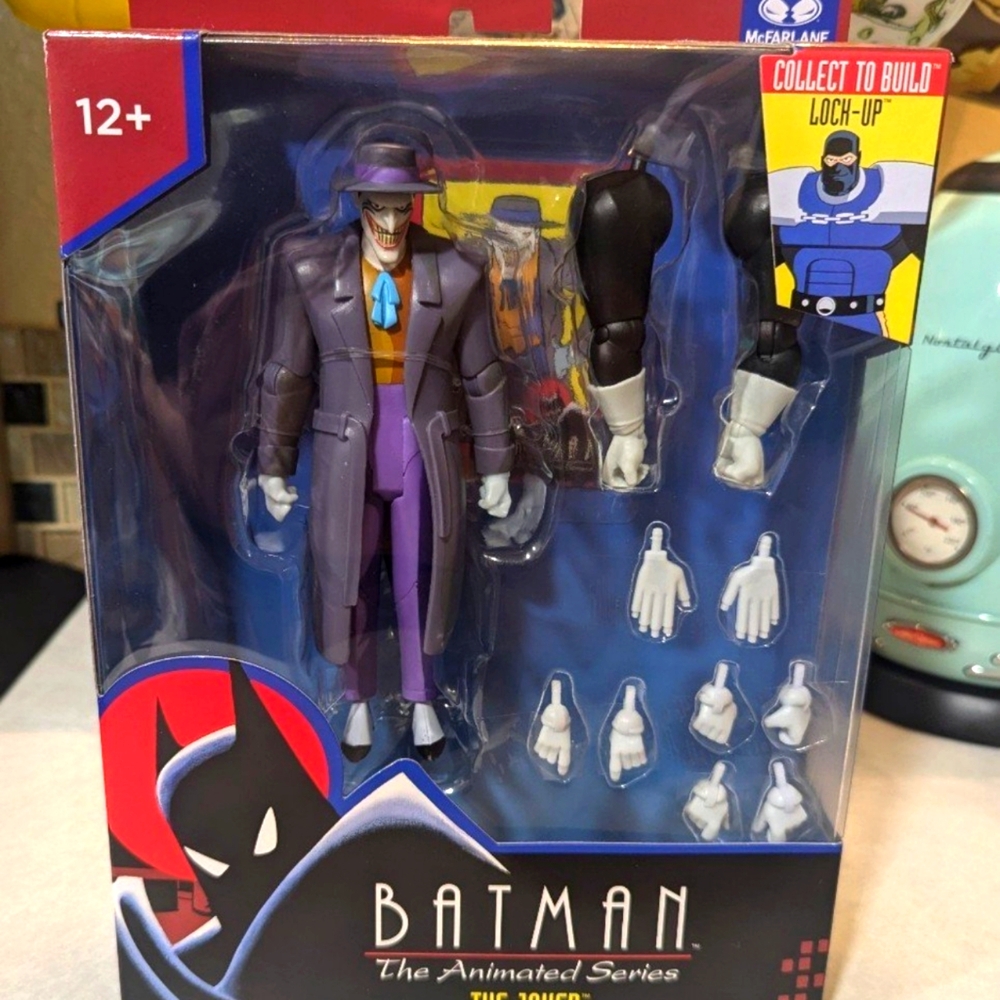 McFarlane Toys DC Multiverse The Joker The Animated Series with Lock-Up BAF